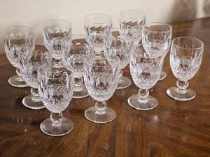 Waterford Crystal Colleen Pattern Five Inch Wine Glasses (12 Count)