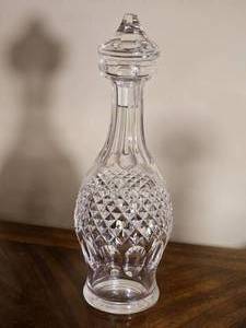 Waterford Crystal Alana Pattern Decanter with Faceted Stopper