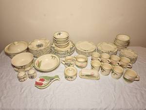 Pfaltzgraff Garden Party Stoneware Dinner Set (75 Pieces)