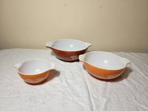 Pyrex Autumn Harvest Mixing Bowls