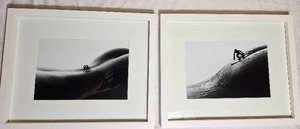 Allan I. Teger Bodyscapes Series - Motorcycle in the Hills - Singed &amp Numbered 2500 With Surfer - unnoted