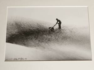 Allan I. Teger Bodyscapes Series Art Photography Print - Lawnmower - Signed and Numbered 61500