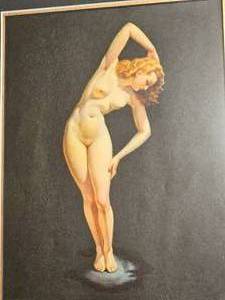Jose Bribiesca - Ritmo - Vintage Framed Print