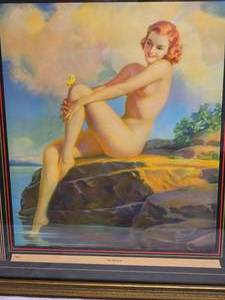 Mabel Rollins Harris - The Butterfly - Vintage Print