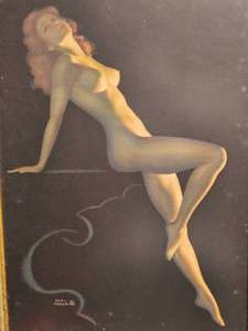 Earl Steffa Moran - Running into Six Figures - Vintage Print