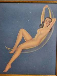 Billy DeVorss - In the Moonglow - Vintage Print