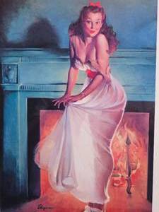 Gil Elvgren - Sheer Delight - Print