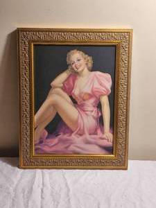 Pearl Frush - Pink Lady - Vintage Print