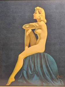 Al Buell - Loverly to Look At - Vintage Print