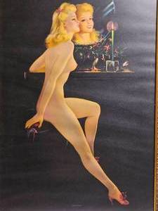 Jules Erbit - Reflection - Framed Vintage Print