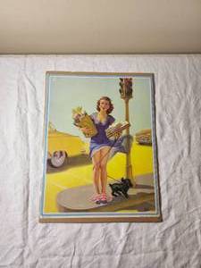 Art Frahm - Time to Go - Vintage Print
