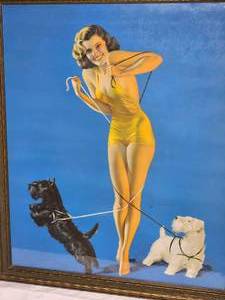 Rolf Armstrong - Lets Get Together - Vintage Print