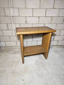 Retro Oak Standing Bar