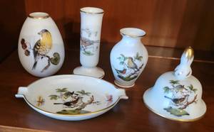 Herend Rothschild Bird Porcelain Collection