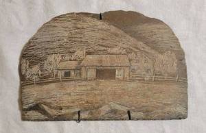 New England Engraved Slate Plaque