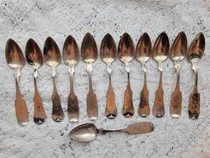 Pre Civil War D.A. Wells Spoons