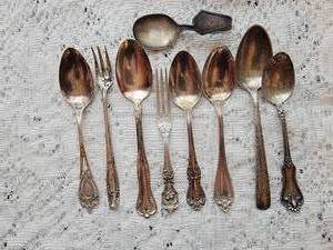 Sterling Silver Spoon and Fork Collection  164g