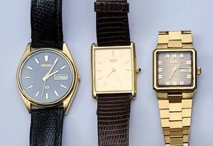 Retro 1980s Seiko Mens Wristwatch Collection