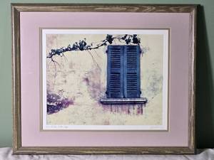 SIGNED Scala Green Shutters Italian Alps Photography Print