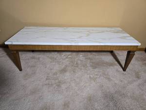 Modern Marble Top Cocktail Table