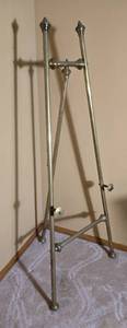 Brass Tone Adjustable Artist Easel