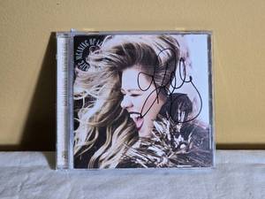 AUTOGRAPH Kelly Clarkson CD Meaning of Life