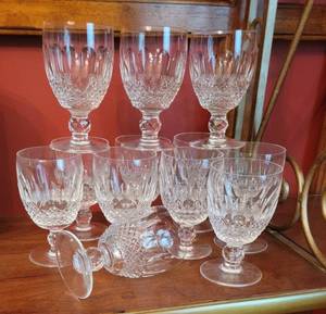 Waterford Crystal Colleen Pattern Wine Glasses 12 Count