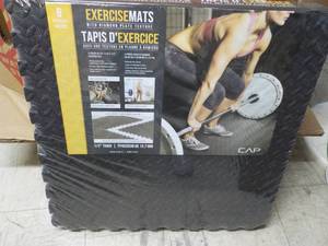6 pc Exerciser Mats 24 x 24 x 12...