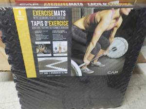 6 pc Exerciser Mats 24 x 24 x 12...