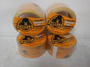 4 rolls Gorilla 1.88 x 40 yards Cl...
