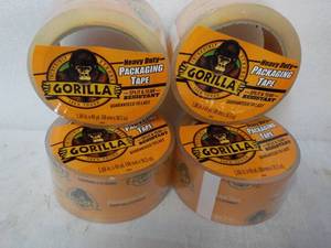 4 rolls Gorilla 1.88 x 40 yards Cl...