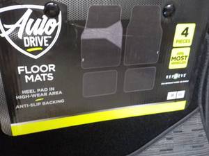 4 pc Auto Drive Floor Mats...