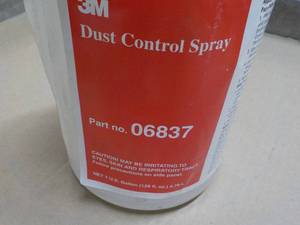 1 gallon 3M Dust Control Spray...
