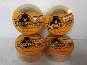 4 rolls Gorilla 1.88 x 40 yards Cl...