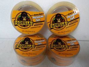 4 rolls Gorilla 1.88 x 40 yards Cl...