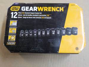 Gear Wrench 12 pc SAE Standard Impa...