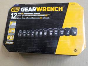 Gear Wrench 12 pc SAE Standard Impa...