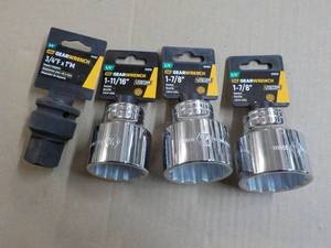 Gear Wrench Sockets and Impact Adap...