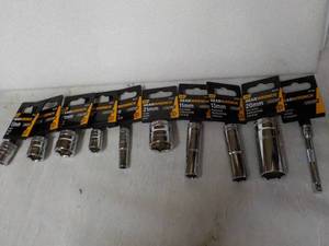 Variety of Gear Wrench Sockets and ...