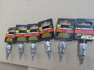 6 Gear Wrench 38 T-15 Torx Bill S...