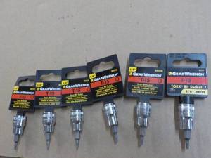 6 Gear Wrench 38 T-15 Torx Bill S...