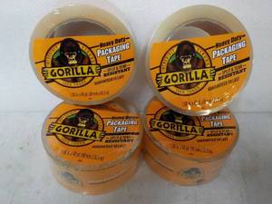 4 rolls Gorilla 1.88 x 40 yards Cl...