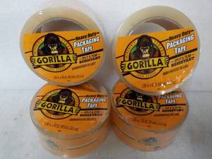4 rolls Gorilla 1.88 x 40 yards Cl...