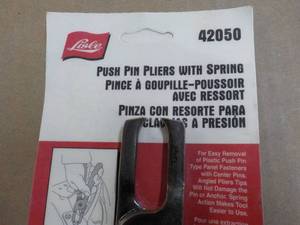 Lisle Posh Pin Pliers with Spring...