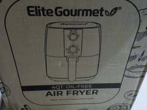 Elite Gourmet 4 qt Oil Free Air Fry...