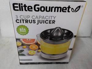 Elite Gourmet 3 cup Capacity Citrus...