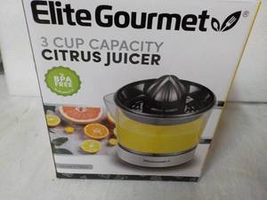 Elite Gourmet 3 cup Capacity Citrus...
