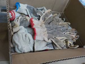 Box of Cotton Work Gloves...