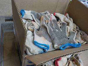 Box of Cotton Work Gloves...