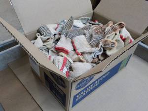Box of Cotton Work Gloves...